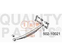 502-10021 IAP QUALITY PARTS Bronzina cuscinetto, Molla a balestra per JEEP