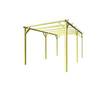 502669 PERGOLA IN LEGNO IMPREGNATO 300X500 CM