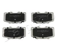 50292 JAPKO Kit pastiglie freno, Freno a disco per TOYOTA
