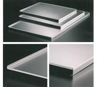 503087 Q.TA' 10 SOTTOLAVELLO ALLUMINIO P/CUCINA 1164X510X18 MM