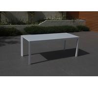 503145 Q.TA' 1 TAVOLO ALLUMINIO ALLUNG BCO 127/180X77XH71CM