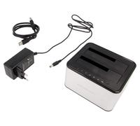 50316-QOL1 50316 Docking Station PnP USB 3.0 argento QOLTEC
