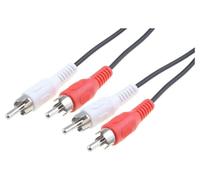 50340 GOOBAY Cavo ; Rca Spina x2,Entrambe Lati ; 15m; Nickel Placcato' UK