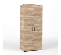 503560 Q.TA' 1 KIT ARMADIO 2 ANTE 80X52X205 CM ROVERE M. K358