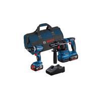 503650 Q.TA' 1 BOSCH-B KIT TRAPANO + TASSELLATORE 18V