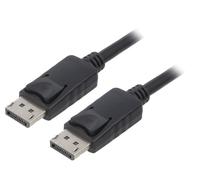 50372 cavo connettore Displayport, su entrambi i lati 1,5 m nero QOLTEC