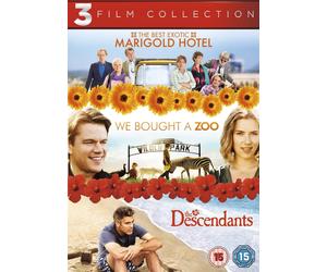 5039036068055 The Best Exotic Marigold Hotel / We Bought a Zoo / The Desce (DVD)