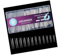 504 Pezzi Bara Unghie Artificiali ABS Unghie Artificiali Con Diverse Dimensioni Per Le Donne Partito Salone Qualità Falso Chiodo Acqua Tubo Design