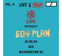 504 Plan DCxPC Live & Dead Vol. 6 (Vinyl LP) 12" Album