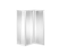 504023 Q.TA' 1 PARETE VASCA MIAMI CRILEX 3 ANTE 130X140H BIANCO
