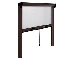 504144 Q.TA' 1 ZANZARIERA OPERA 80X160 CM VERTICALE MARRONE