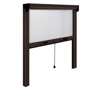 504149 Q.TA' 1 ZANZARIERA OPERA 140X240 CM VERTICALE MARRONE