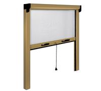 504155 Q.TA' 1 ZANZARIERA OPERA 140X160 CM VERTICALE BRONZO