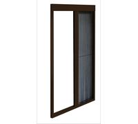 504161 Q.TA' 1 ZANZARIERA OPERA PLISSE 120X240CM ORIZZONTALE MARRONE