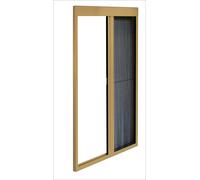 504174 Q.TA' 1 ZANZARIERA OPERA PLISS 120X240 CM ORIZZON BRONZO