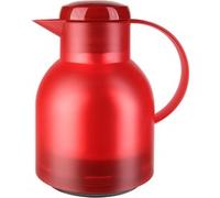 Emsa Samba Caraffa Termica, Chiusura QuickTip, Plastica, Rosso Traslucido, 0.1x0.1x0.1 cm