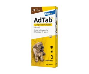 504362 Q.TA' 1 ADTAB COMPRESSE MASTICABILI P/CANI 1,3 - 2,5 KG
