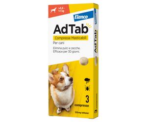 504364 Q.TA' 1 ADTAB COMPRESSE MASTICABILI P/CANI 5,5 - 11 KG