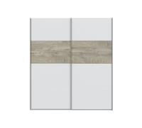 504461 Q.TA' 1 KIT ARMADIO 2 ANTE SCORR 180X60X200 CM BIA ART ROV