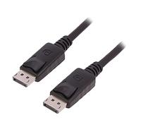 50453 cavo connettore Displayport, su entrambi i lati 2 m nero QOLTEC