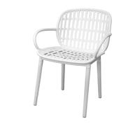 504815 Q.TA' 1 POLTRONA POSITANO BAMBOO BIANCO