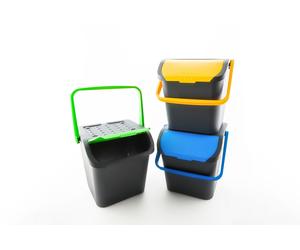 504908 Q.TA' 1 PATTUMIERA 28 L ECOLOGIC SOVRAPPONIBILE KIT 3