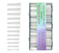 504pcs Pieno Coperture False Unghie Suggerimenti Square French Fake Off Gel Extension Premere Extra Morbido Gel Unghie