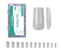 504Pcs Pre Etched Matte Tips Gel Unghie Tips 12 Dimensioni Full Covers Unghie finte Press On Unghie Regali