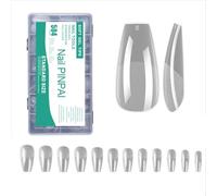 504Pcs Pre Etched Matte Tips Gel Unghie Tips 12 Dimensioni Full Covers Unghie finte Press On Unghie Regali