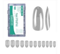 504Pcs Pre Etched Matte Tips Gel Unghie Tips 12 Dimensioni Full Covers Unghie finte Press On Unghie Regali