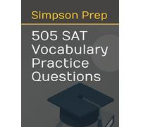 505 Digital SAT Vocabulary Practice Questions