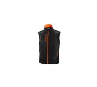 505265 Q.TA' 1 SPARCO GILET ILLINOIS BLACK ORANGE TG XXL