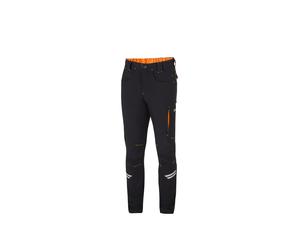 505283 Q.TA' 1 SPARCO PANTALONE KANSAS BLACK ORANGE TG XXL