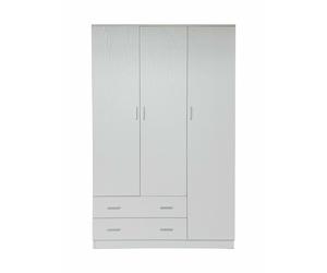 505328 Q.TA' 1 ARMADIO SPACE 3 2C BIANCO FRASSINO 120X52X190CM