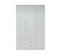 505328 Q.TA' 1 ARMADIO SPACE 3A+2C BIANCO FRASSINO 120X52X190CM