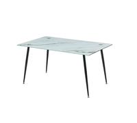 505341 Q.TA' 1 TAVOLO MIRROR 150X90X75 VETRO MARMO 112