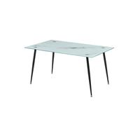 505342 Q.TA' 1 TAVOLO MIRROR 150X90X75 VETRO MARMO 290 LUCIDO