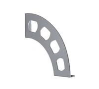 50535 Q.TA' 5 REGGIMENSOLA BOOMERANG 180X190 MM ARGENTO CF 2