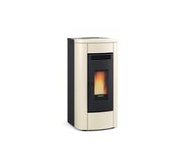 505401 Q.TA' 1 STUFA PELLET CANALIZ 8 KW KLAUDIA PLUS 5.0 AVORIO