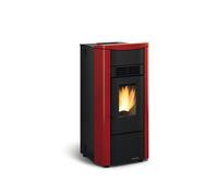 505412 Q.TA' 1 STUFA PELLET VENTIL 7KW GIUSY 5,0 BORDEAUX