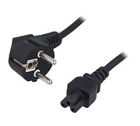 50548 cavo 3 x 0,75 mm² 1,4 m nero 2,5 A 250 V QOLTEC