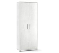 505512 Q.TA' 1 UFFICIO DOUBLE MOBILE 2A 71X40,8X182 CM OSSIDO/OSSIDO