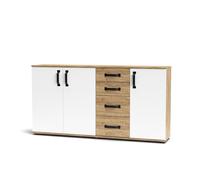 505602 Q.TA' 1 MOBILE MOSSO 3A+4C O5 CM 160X32X83 ROVERE GOLD/BIA