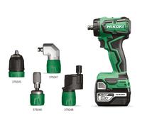 506752 Q.TA' 1 HIKOKI TRAPANO AVVITATORE DS18DDQ 18V BRUSH+1 BATT OMAG