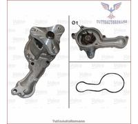 506812 Pompa acqua Valeo per HONDA CIVIC VIII JAZZ III II