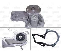 506893 VALEO POMPA ACQUA PER FORD B-MAX-C-MAX-FIESTA V-VI-FOCUS CM