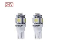 507 W5W T10 501 5050 SMD LED Lampadina Tettuccio Capless Bianca Per Auto HGV