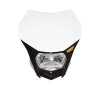 507045 PORTAFARO BAGUS NERO-BIANCO CON LAMPADA ALOGENA 12V 35/35W (Rif.CIRCUIT: