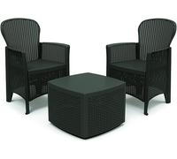 Ipae-Progarden Set Tree Antracite C/Cuscini