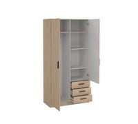 507435 Q.TA' 1 KIT ARMADIO SPRINT 2 3C 98X50X200 QUERCIA